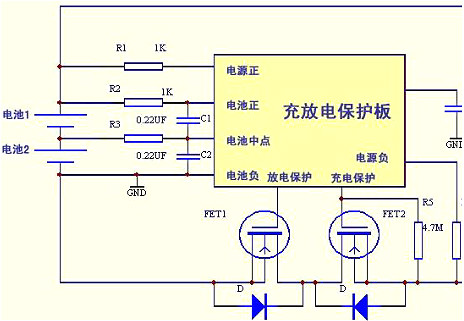鋰電池充放電電路-鋰電池過充、過放電的影響及控制方法-KIA MOS管