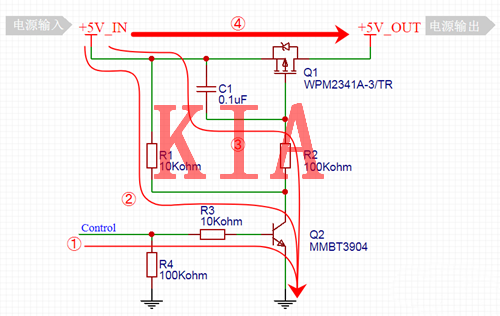軟開(kāi)啟，MOS管，電源開(kāi)關(guān)電路