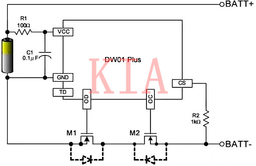 超詳細|鋰電池過充電、過放、短路保護電路-KIA MOS管